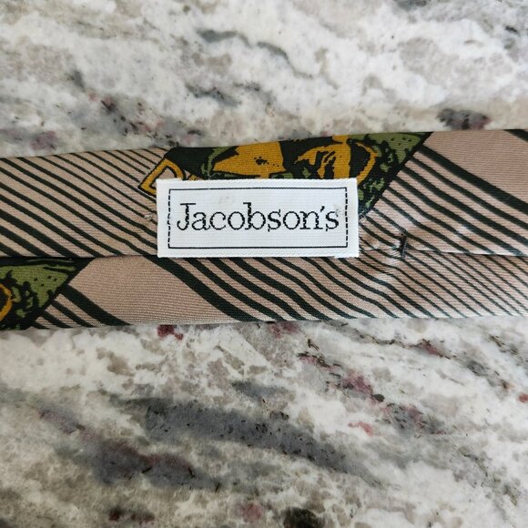 Gino Pompeii (Jacobson's) Marlene Dietrich Vintage Tie - Picture 4 of 5